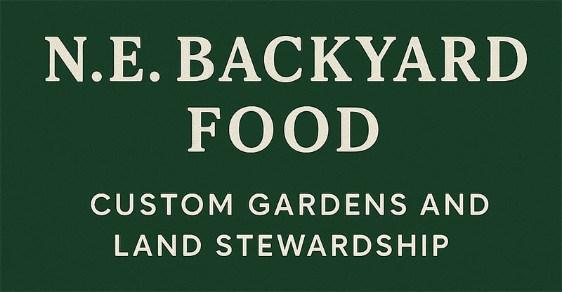 new england backyard food logo